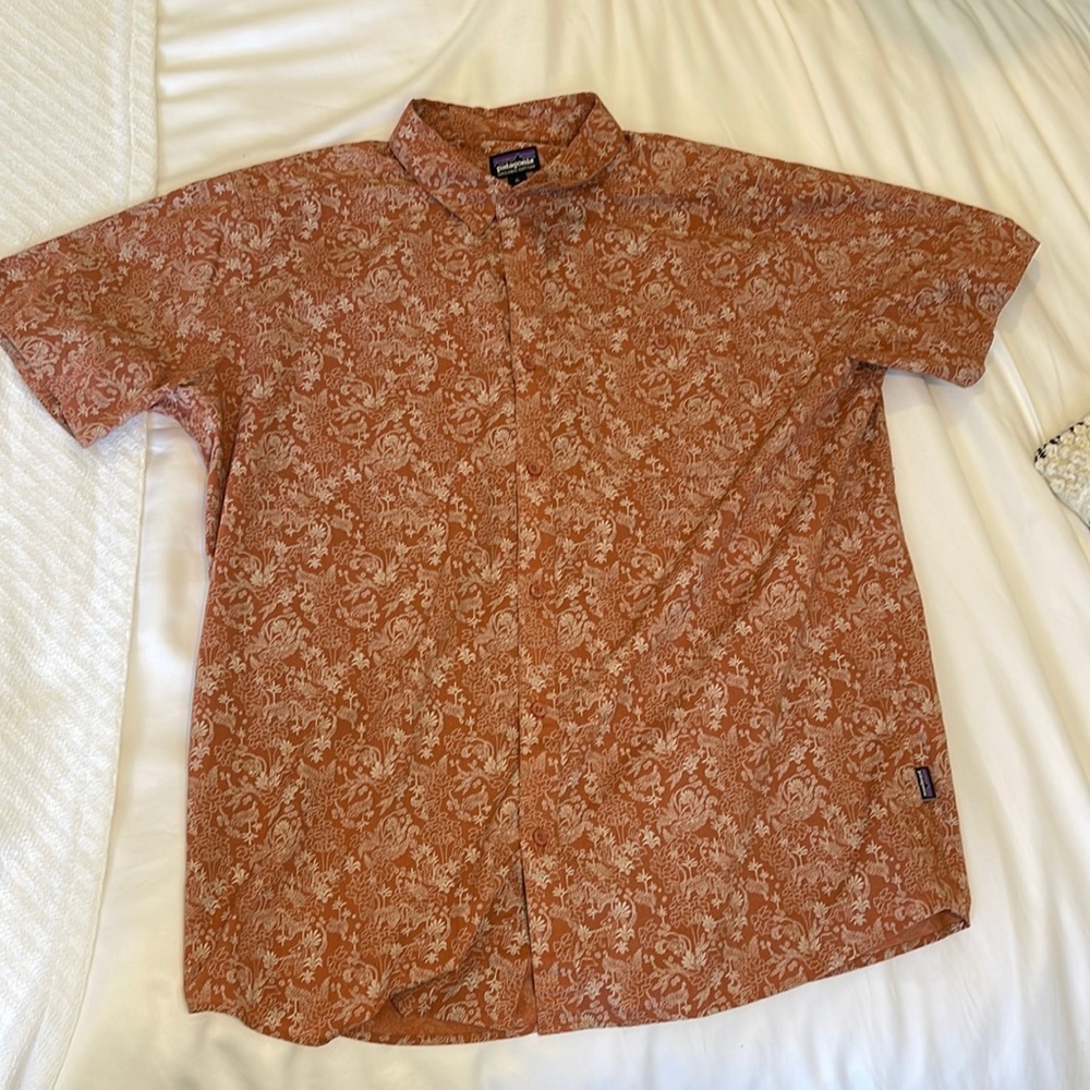 Patagonia Short Sleeve “Go To” Button Up XL